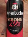Perlenbacher Strong Etikett