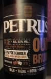 Petrus Oud Bruin Etikett