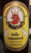 Plank Heller Weizenbock Etikett