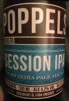 Poppels Session IPA Etikett