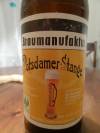 Braumanufaktur Potsdamer Stange Etikett