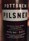 Pottbrew Pilsner Etikett