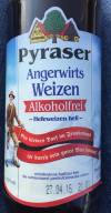 Pyraser Angerwirts Weizen Alkoholfrei Etikett