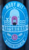 Ratsherrn Moby Wit Belgian White Ale Etikett