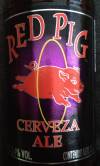 Red Pig Mexican Ale Etikett