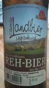 Reh-Bier Ellertaler Landbier Altfränkisch / Dunkel Etikett