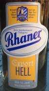 Rhaner Export Hell Etikett