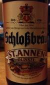 Schloßbräu Rheder St. Annen Dunkel Etikett