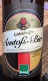 Riedenburger Brauhaus Anstoß-Bier Etikett