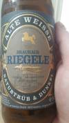 Riegele Commerzienrat Riegele's Alte Weisse Etikett