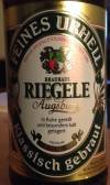 Riegele Feines Urhell Etikett