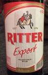 Ritter Export Etikett