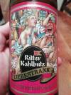 Ritter Kahlbutz Liebestrank Etikett