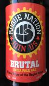 Rogue Nation Brutal IPA Etikett