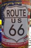 Route US 66 Etikett