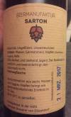 Biermanufaktur Sarton Haus-Porter Rücketikett