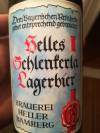 Schlenkerla Helles Schlenkerla Lagerbier Etikett