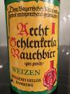 Aecht Schlenkerla Rauchbier Weizen Etikett