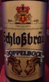 Schloßbräu Doppelbock Etikett