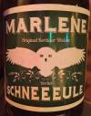 Schneeeule Marlene Etikett