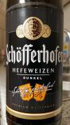 Schöfferhofer Dunkles Hefeweizen Etikett