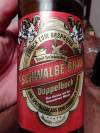 Schwalbe-Bräu Doppelbock Etikett
