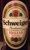 Schweiger Helles Export Etikett