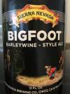 Sierra Nevada Bigfoot Barleywine Style Ale 2017 Etikett