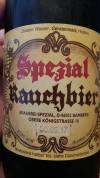 Spezial Rauchbier Lager Etikett