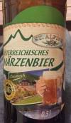 St. Alpine Österreichisches Märzenbier Etikett