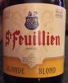 St. Feuillien Blonde Etikett