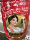 Steinbach Bräu Storchenbier Etikett