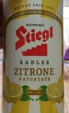 Stiegl Radler Zitrone Etikett