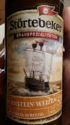 Störtebeker Bernstein-Weizen Etikett