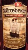 Störtebeker Whisky-Bier Etikett