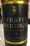Straffe Hendrik 9° Etikett