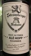 Stromberger Urbräu Alé Hopp Etikett