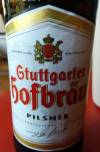 Stuttgarter Hofbräu Pilsner Etikett
