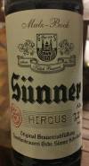 Sünner Hircus Etikett