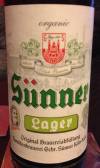 Sünner Lager Etikett