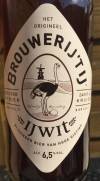 Brouwerij ’t IJ Ijwit Etikett