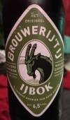 Brouwerij ’t IJ Ijbok Etikett