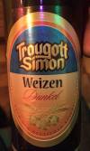 Traugott Simon Weizen Dunkel Etikett