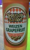 Traugott Simon Weizen Grapefruit Etikett