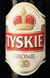 Tyskie Gronie Etikett