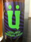 ÜberQuell Lieblings Imperial Lager Etikett