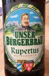 Unser Bürgerbräu Rupertus Etikett