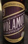 Urban Chestnut Hallertauer Wollamot Doppelbock Etikett