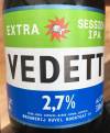 Vedett Extra Session IPA Etikett