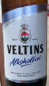 Veltins Alkoholfrei Etikett